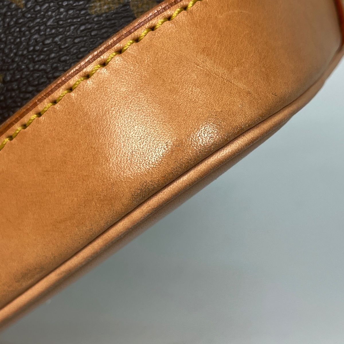 Louis Vuitton Alma Handbag Monogram Brown — view 3