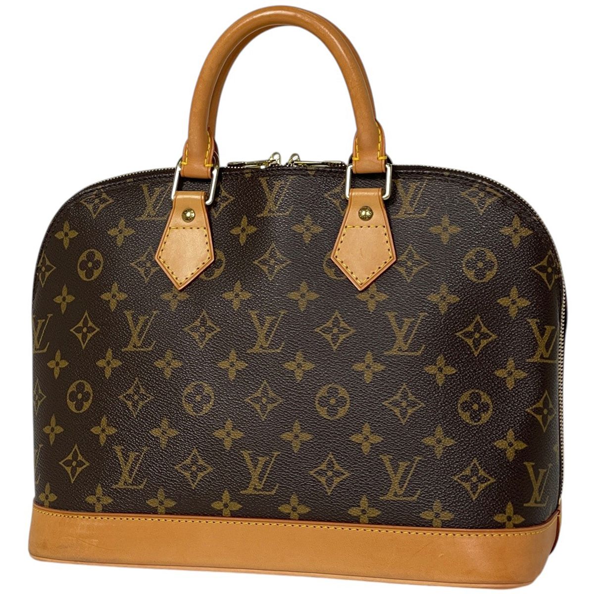 Louis Vuitton Alma Handbag Monogram Brown