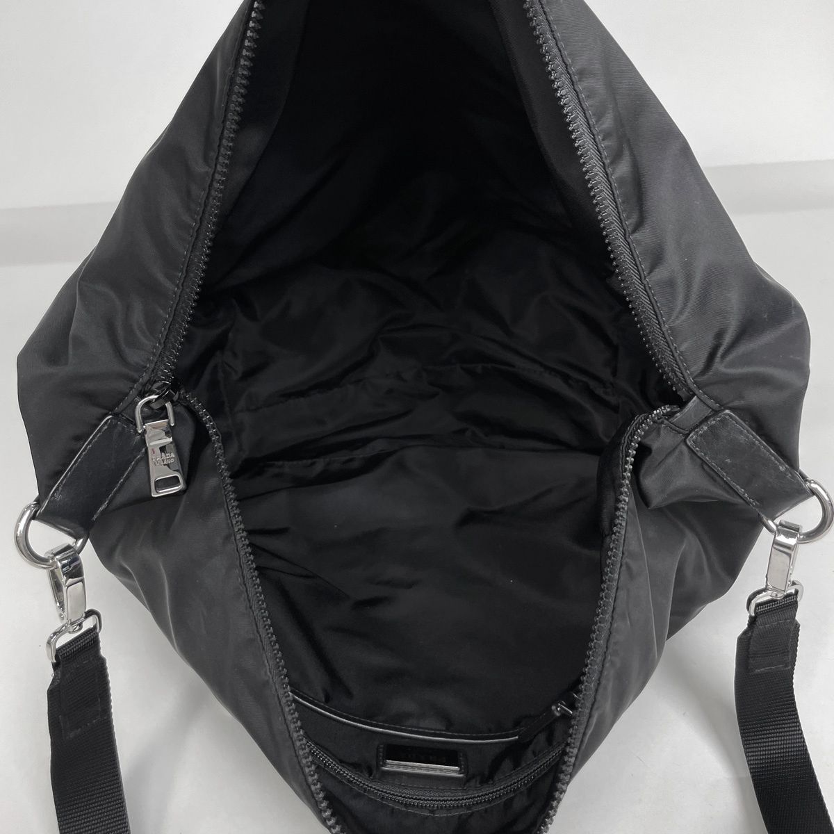 Prada Logo Shoulder Bag Nylon — view 7