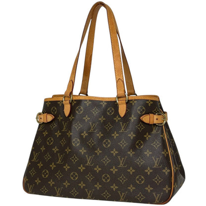 Louis Vuitton Shoulder Bag Tote Monogram Brown
