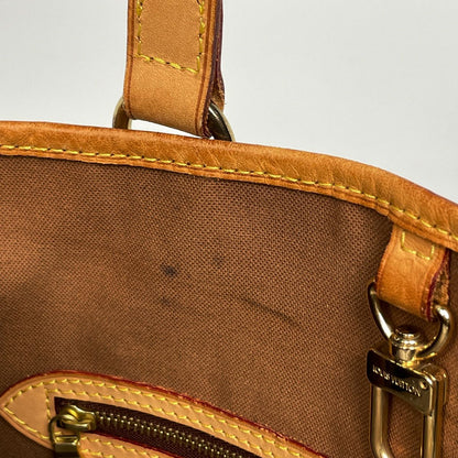 Louis Vuitton Shoulder Bag Tote Monogram Brown — view 7