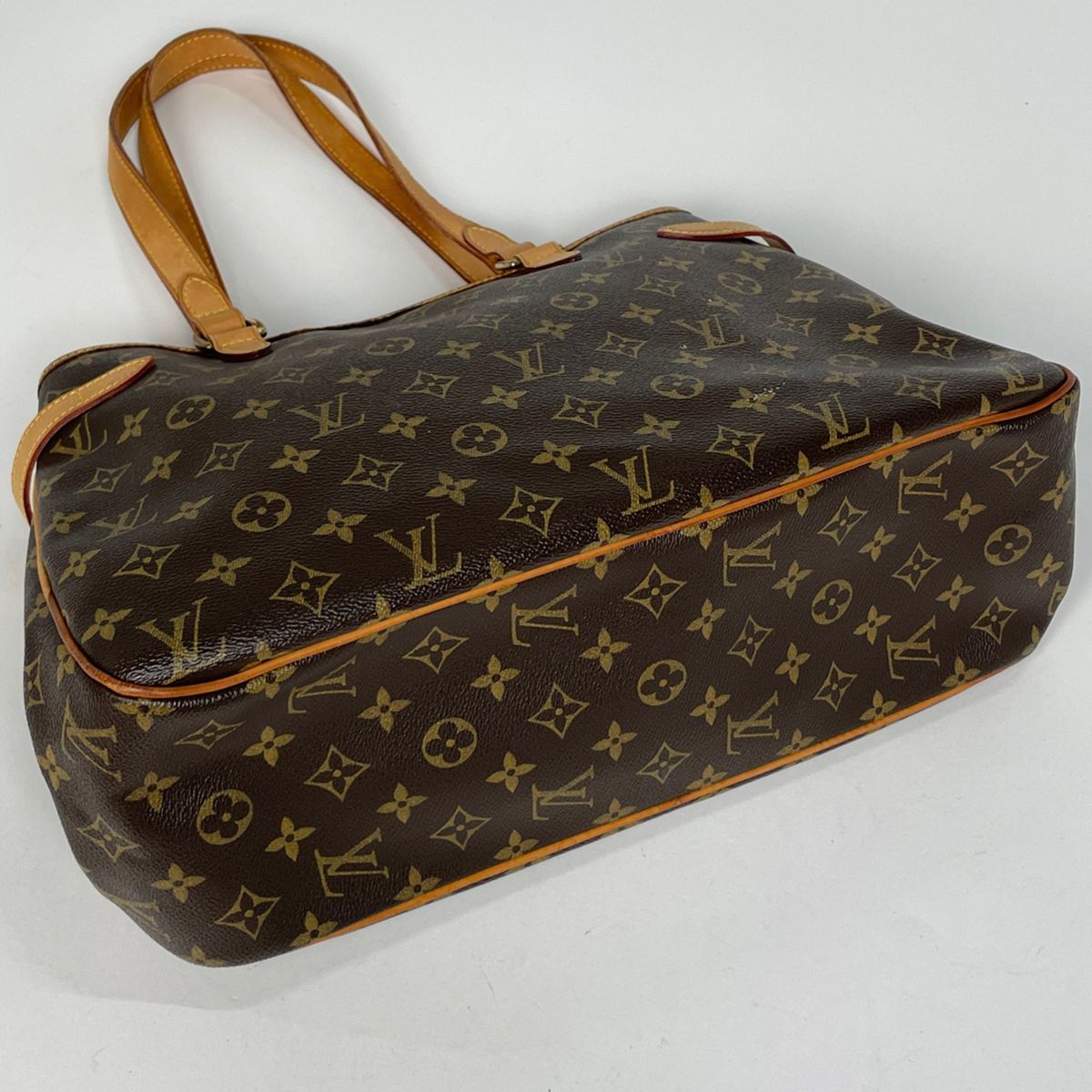 Louis Vuitton Shoulder Bag Tote Monogram Brown — view 2
