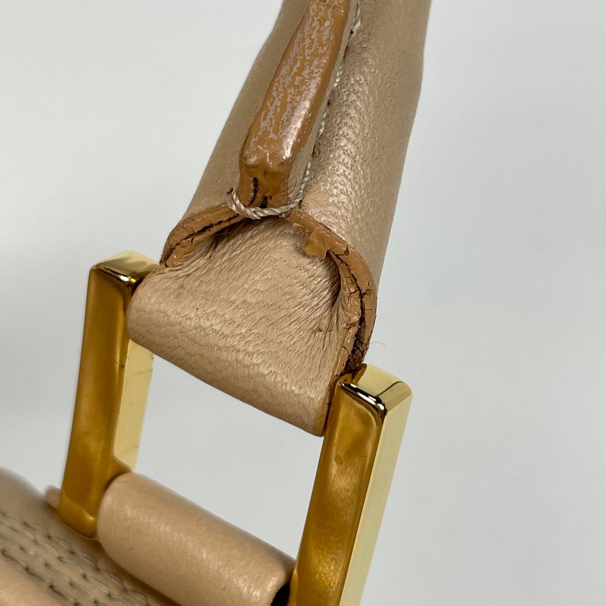 Loewe Amazona 28 Anagram Handbag Leather Beige — view 5