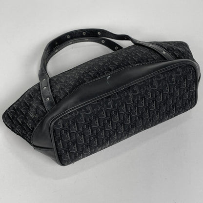 Dior o-le Tobta Pattern Handbag Canvas Black — view 2