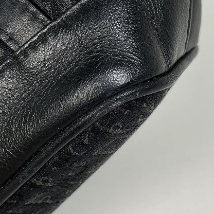 Dior o-le Tobta Pattern Handbag Canvas Black — view 3