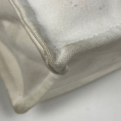 Chanel CC Logo Tote Kuru Zline Canvas White — view 3