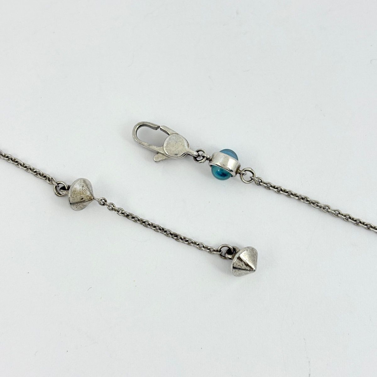 Gucci Heart Motif Necklace 925 Sterling Silver — view 3