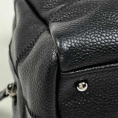 Chanel Choco Bar Mini Handbag Leather Black — view 3