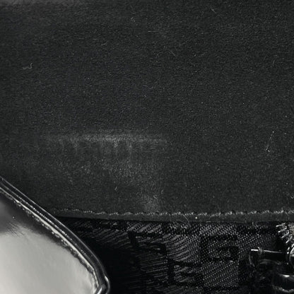 Gucci Logo Shoulder Bag Canvas Black — view 8
