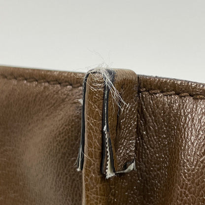 Gucci Horsebit Tote Leather Brown — view 4