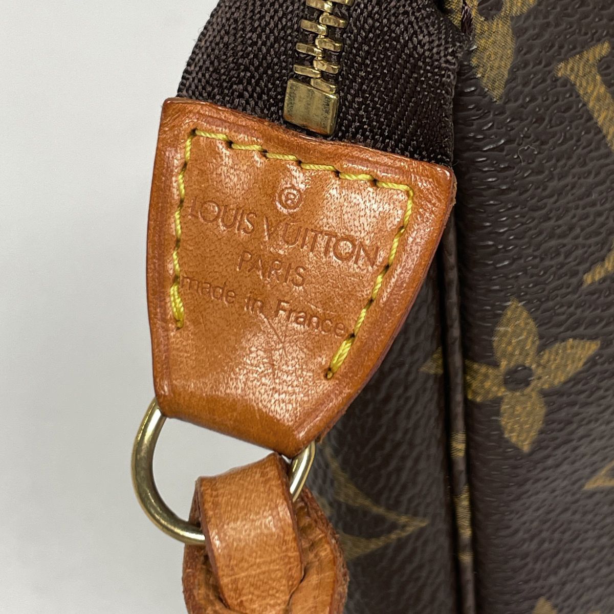 Louis Vuitton Pochette Makeup Cosmetics Pouch Monogram Brown — view 5