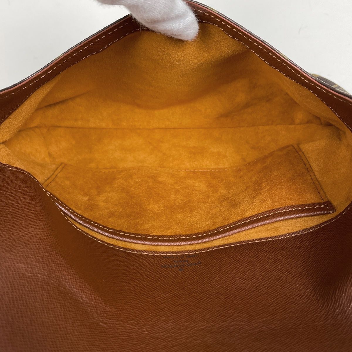 Louis Vuitton Musette Shaw Shoulder Bag Monogram Brown — view 7