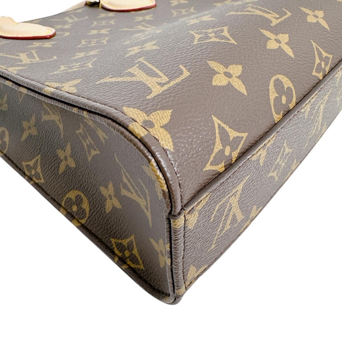 Louis Vuitton Monogram Handbag Sac Plat BB Brown — view 7