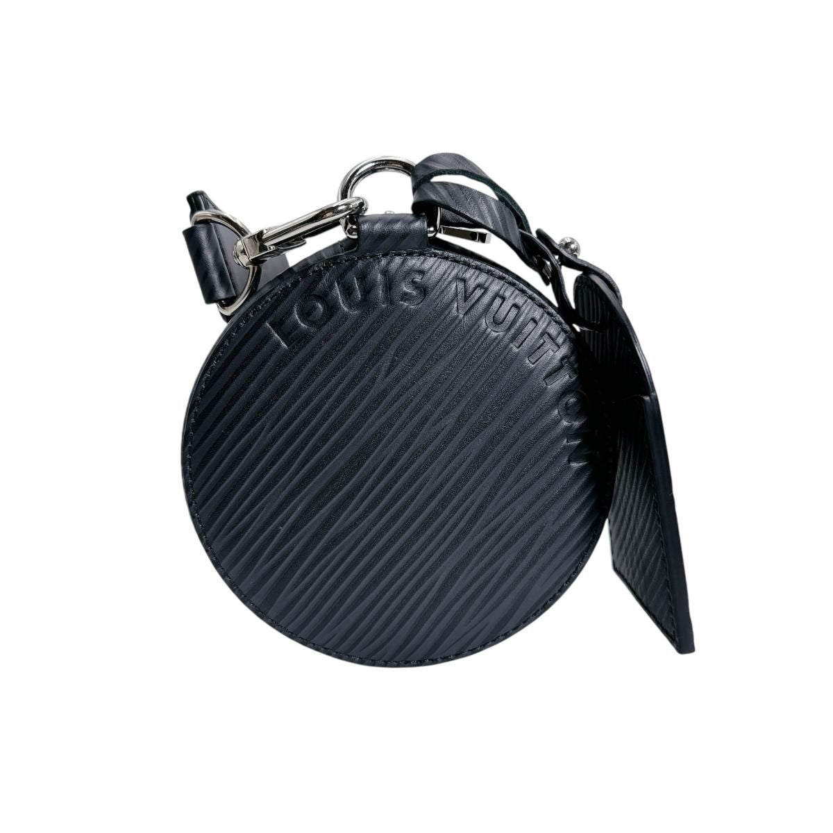 Louis Vuitton Epi Handbag Soft Potion PM Black — view 4