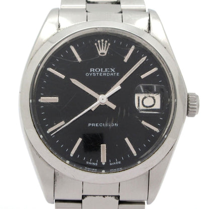Rolex Watch Oistar SS lawindshield Black