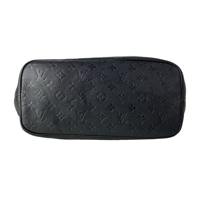 Louis Vuitton Tote Monogram Empreinte Neverfull MM Noir Leather Cowhide — view 5