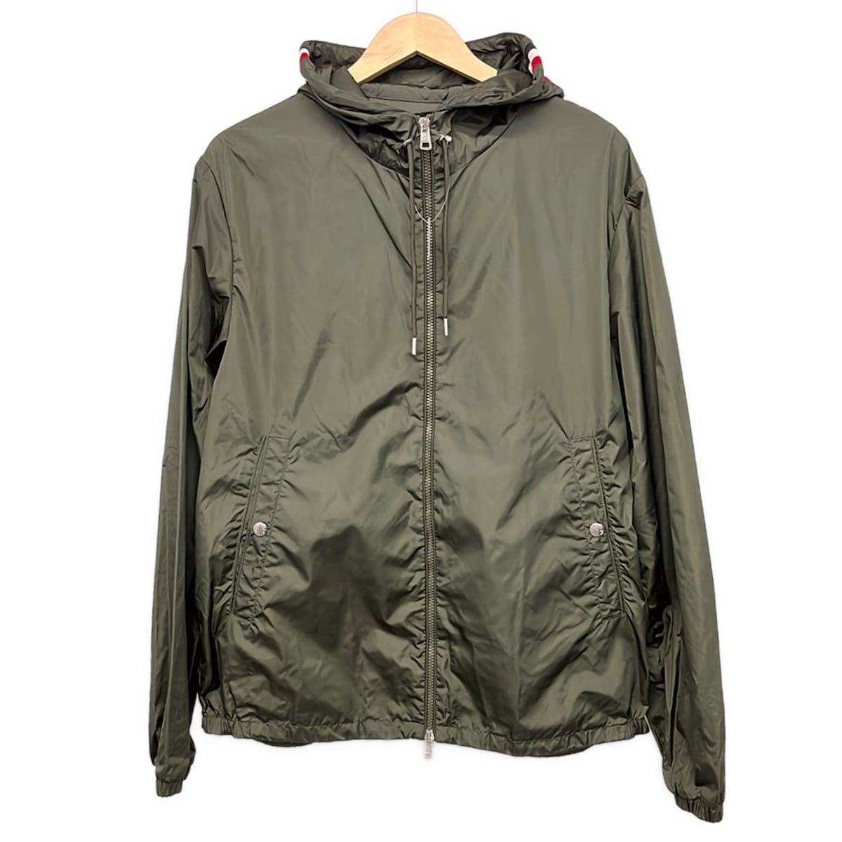 Moncler Jacket XL Grimpeurs Khaki White Multi