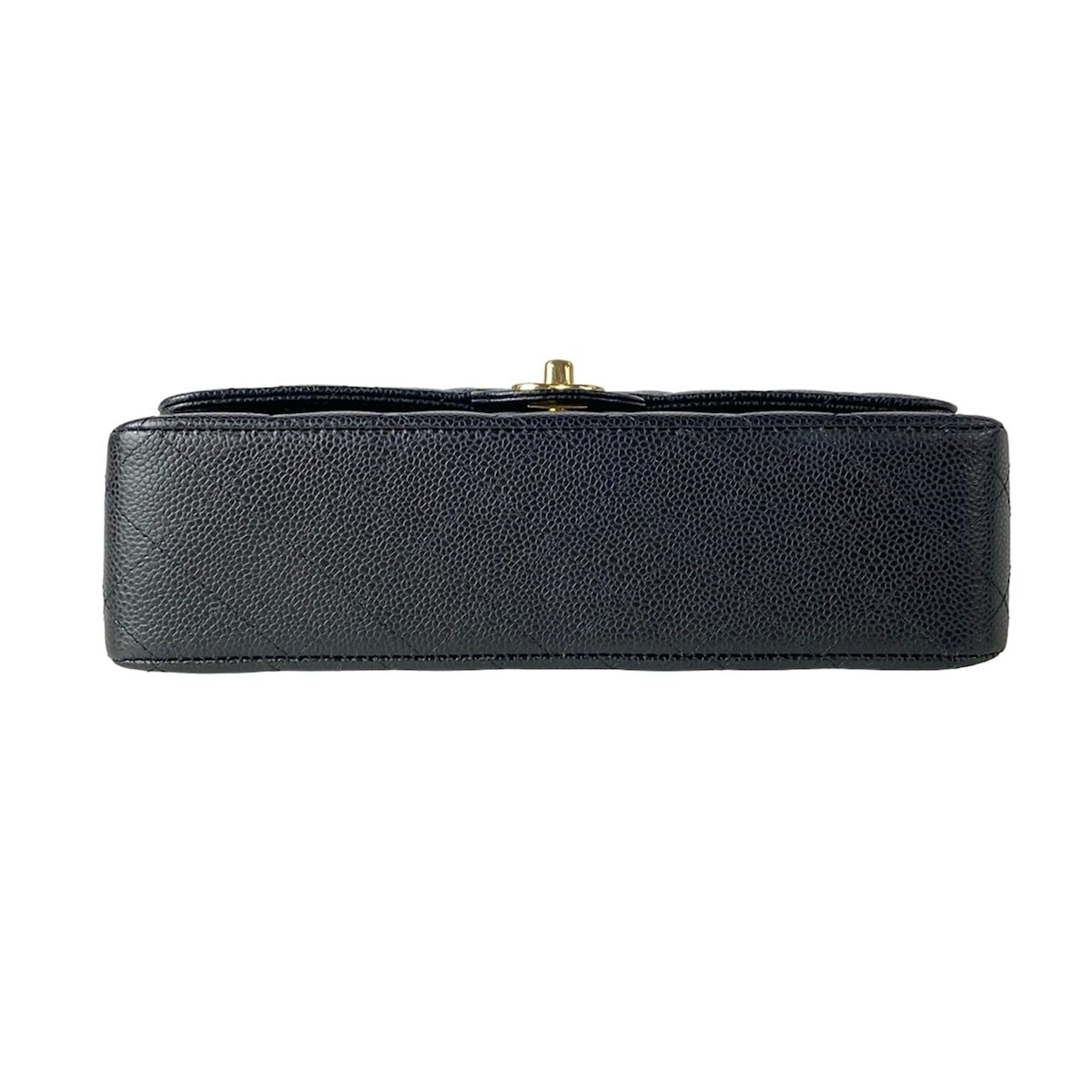 Chanel Shoulder Bag Double Quilted Black Gold — view 5