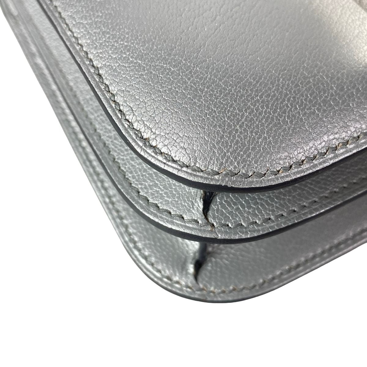 Hermes Shoulder Bag Constance 3 Mini 18 Ale Silver — view 6