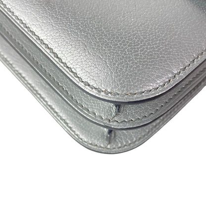 Hermes Shoulder Bag Constance 3 Mini 18 Ale Silver — view 8