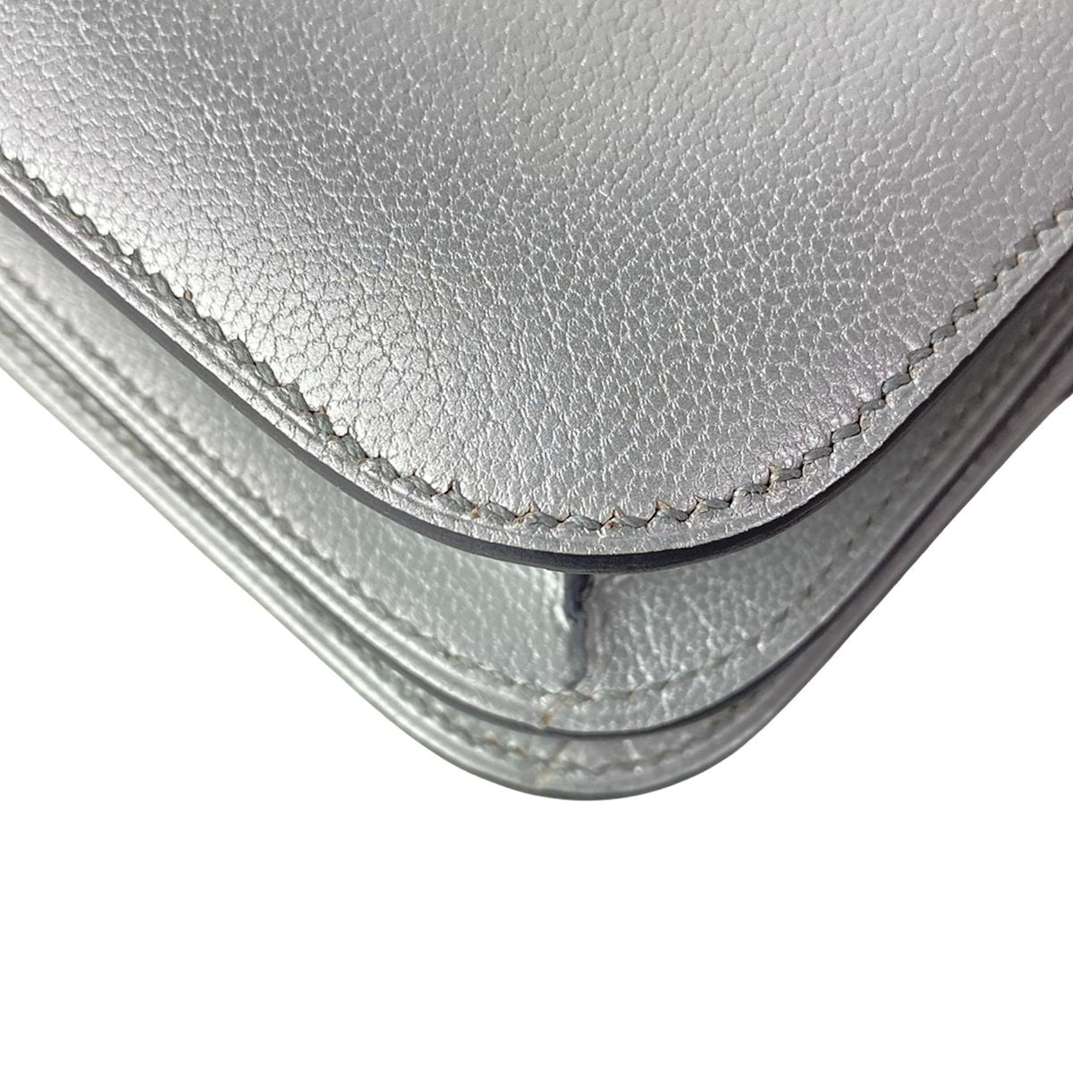 Hermes Shoulder Bag Constance 3 Mini 18 Ale Silver — view 7