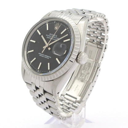 Rolex Watch SS lawindshield Black — view 2