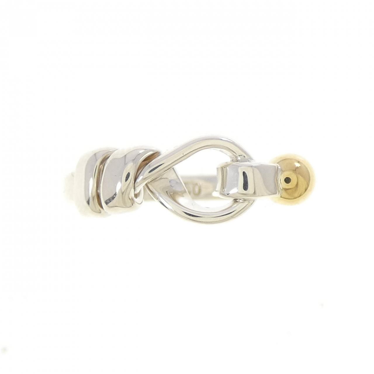 Tiffany & Co Vintage FlaT Wire Love Knot Ring — view 2