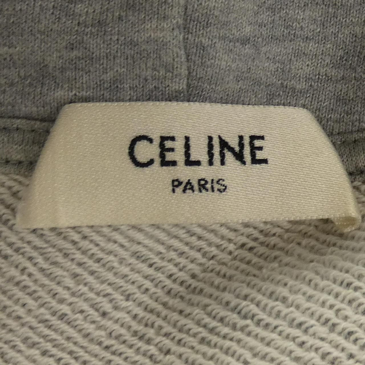 Celine Triomphe Patch Hoodie — view 4