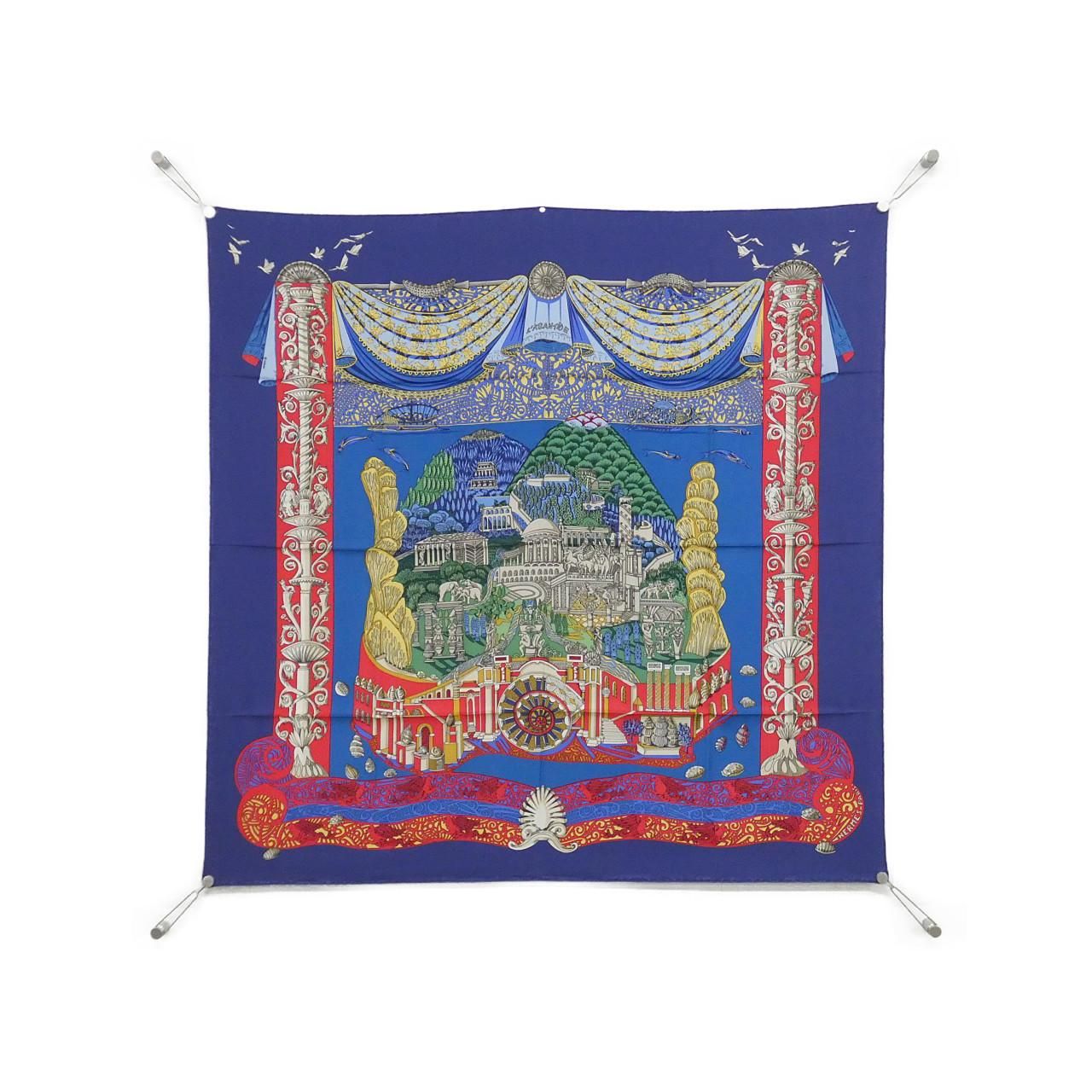 Hermes L'atlantide Carre Scarf
