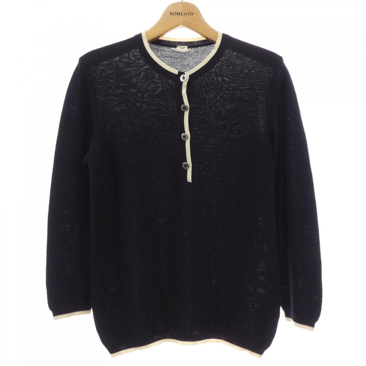 Hermes Knit Sweater Navy