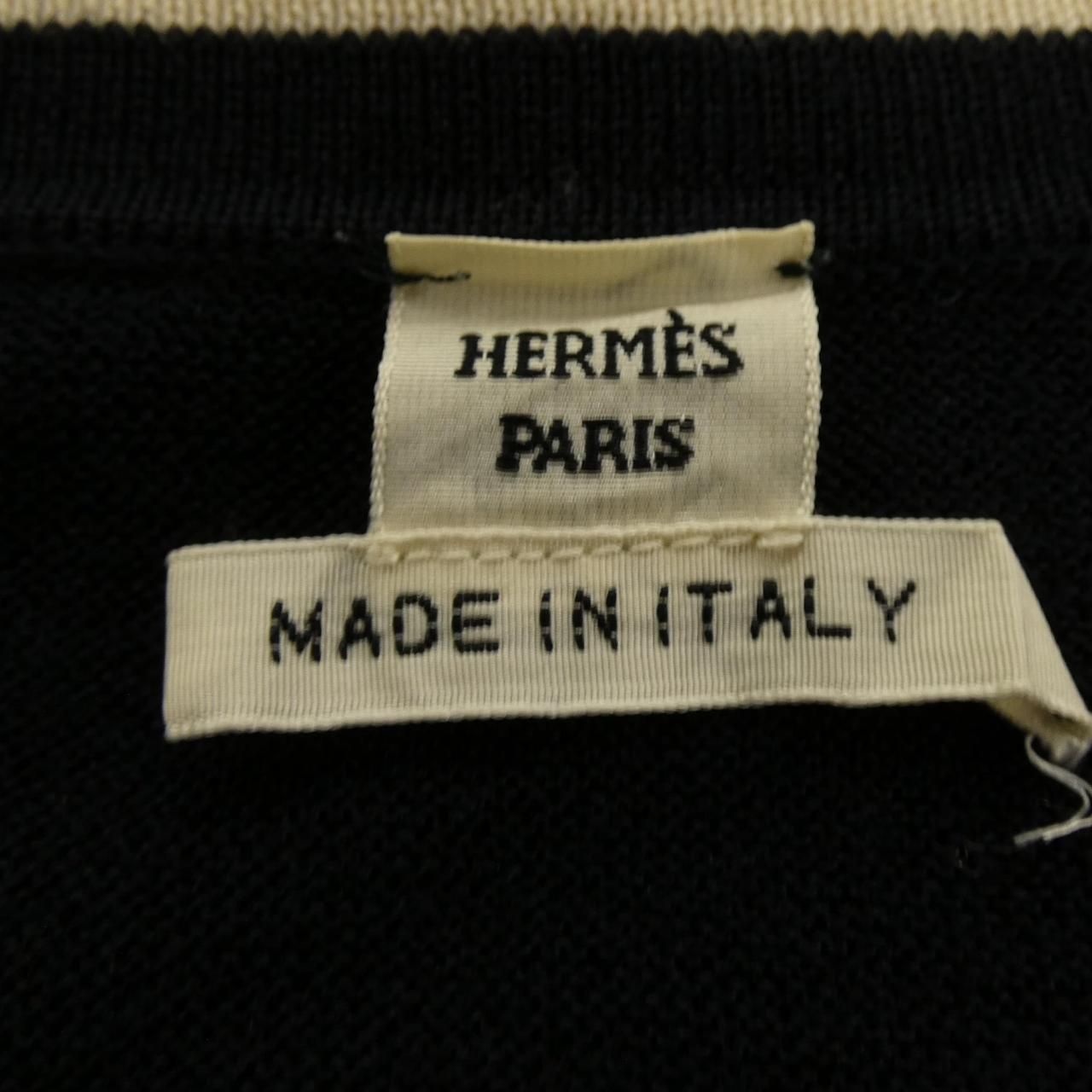 Hermes Knit Sweater Navy — view 4