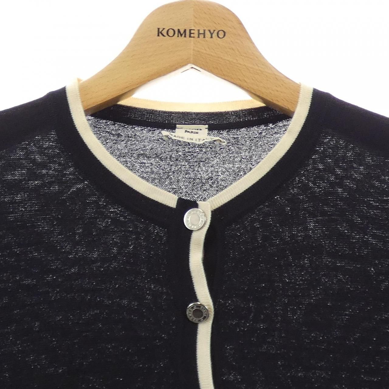 Hermes Knit Sweater Navy — view 5
