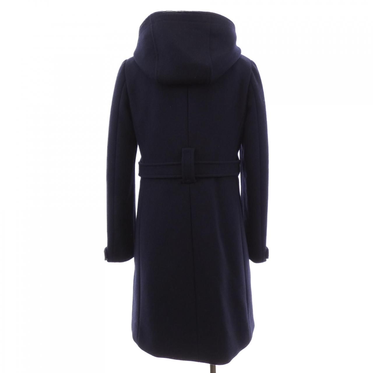 Prada Vintage Coat Navy — view 2