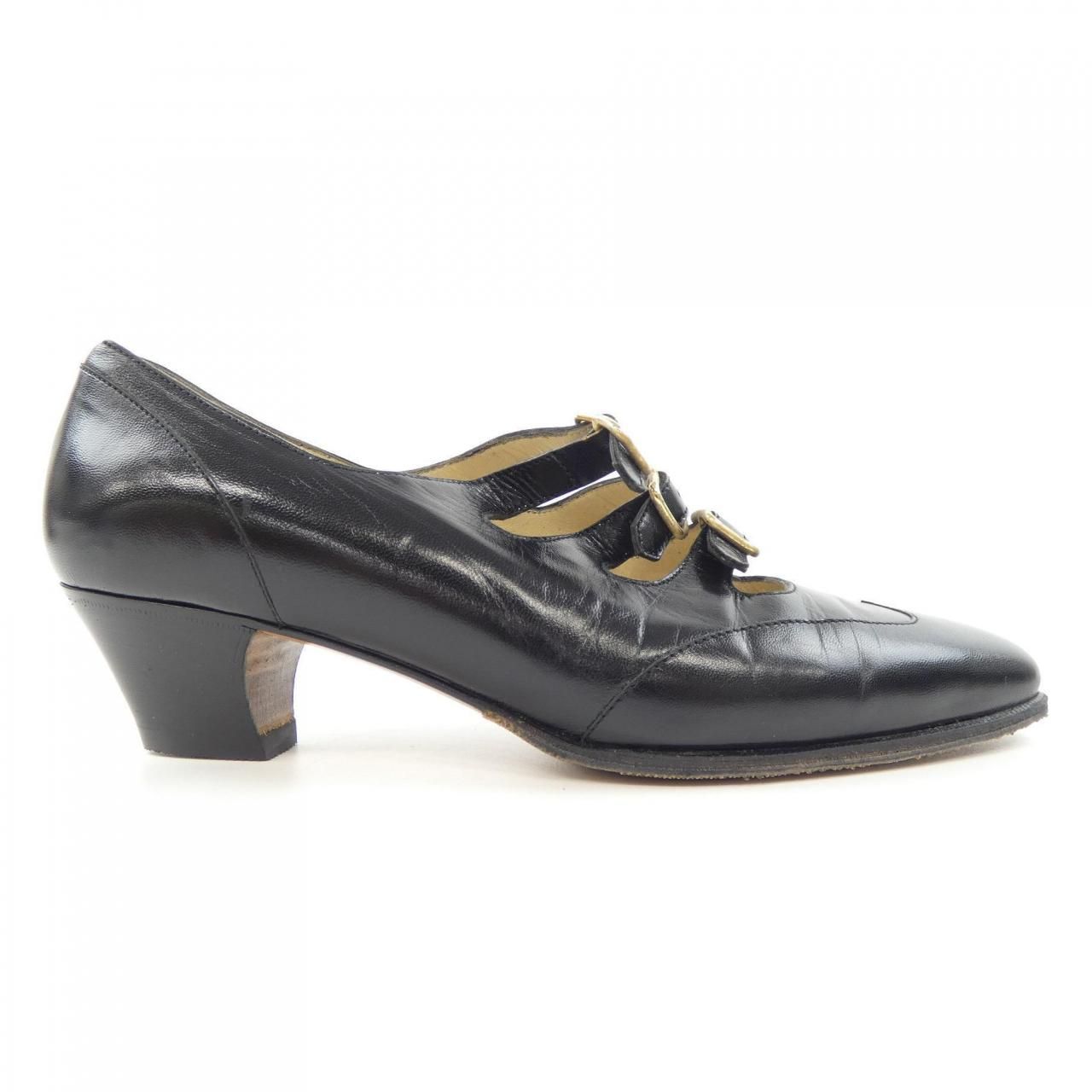 Hermes Vintage Shoes Black