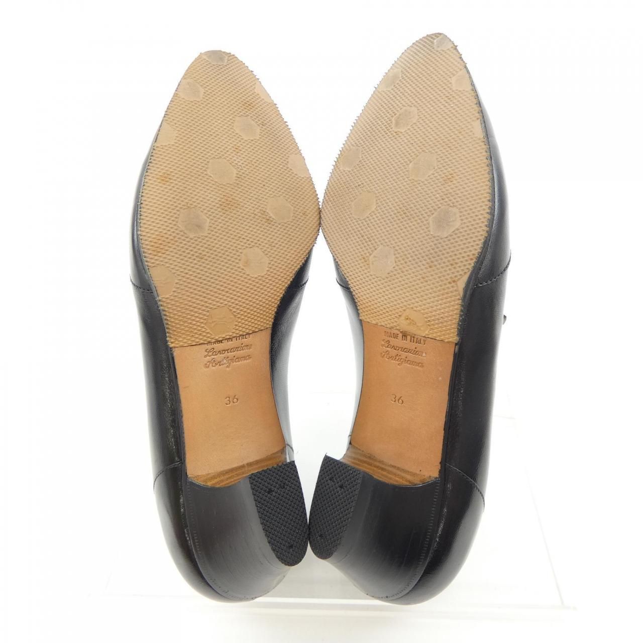 Hermes Vintage Shoes Black — view 4