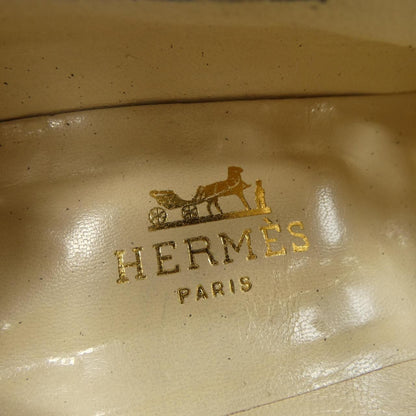 Hermes Vintage Shoes Black — view 6