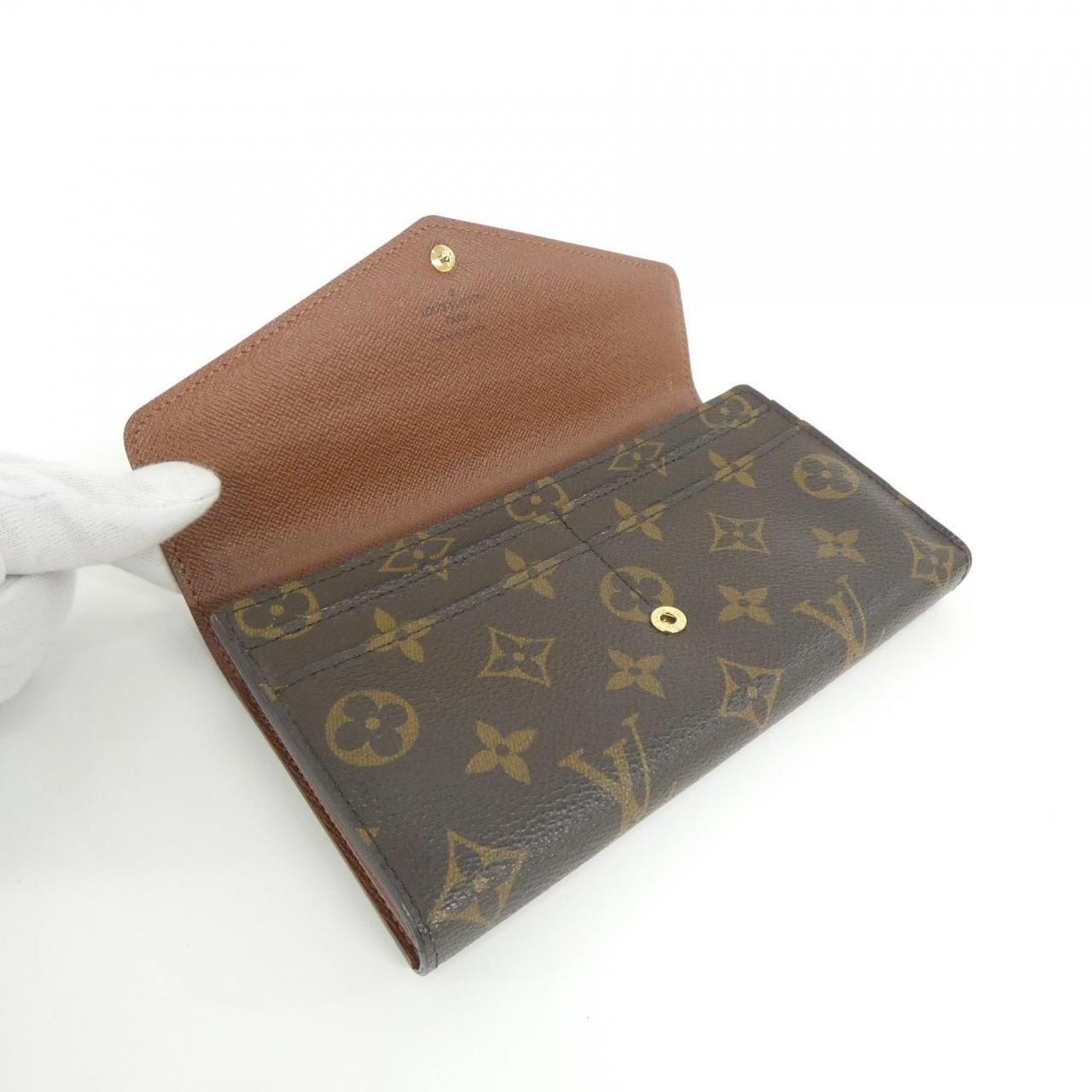 Louis Vuitton Monogram Portefeuille Sarah Wallet — view 5