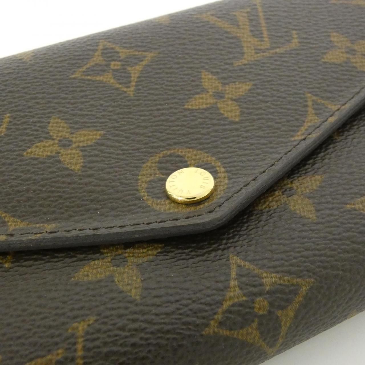 Louis Vuitton Monogram Portefeuille Sarah Wallet — view 3