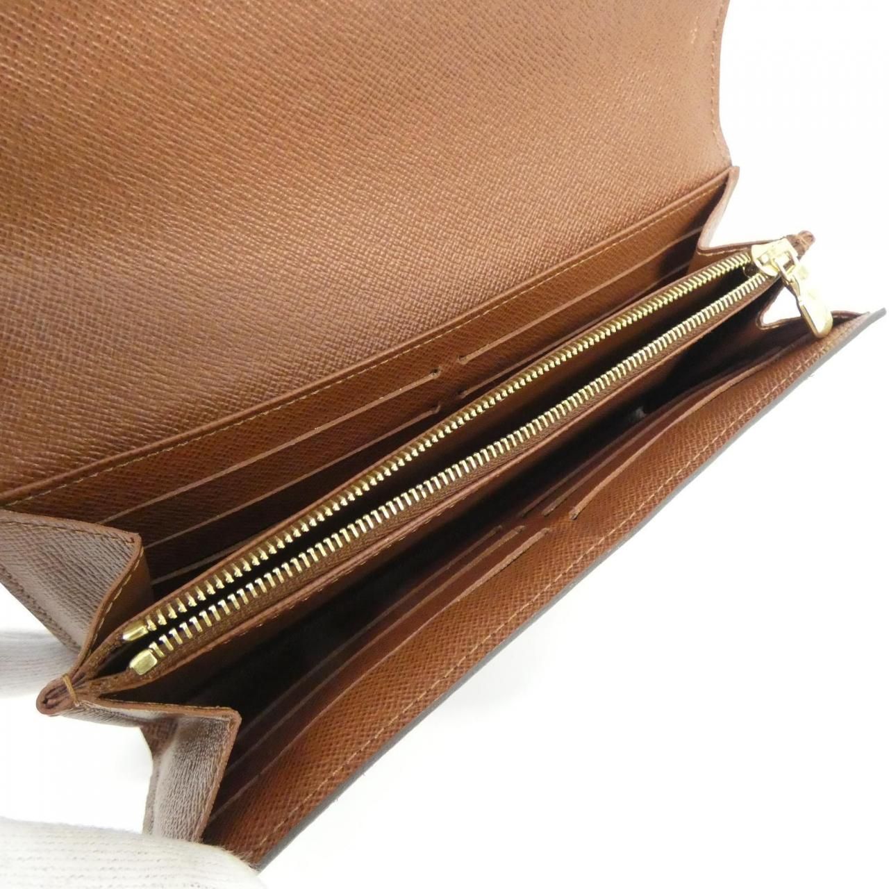 Louis Vuitton Monogram Portefeuille Sarah Wallet — view 8