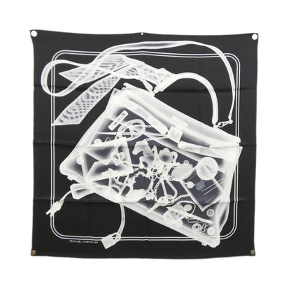 Hermes Please Check in Carre Scarf