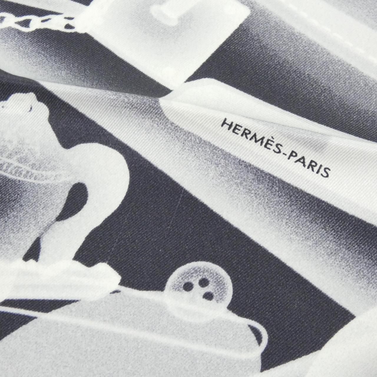 Hermes Please Check in Carre Scarf — view 2