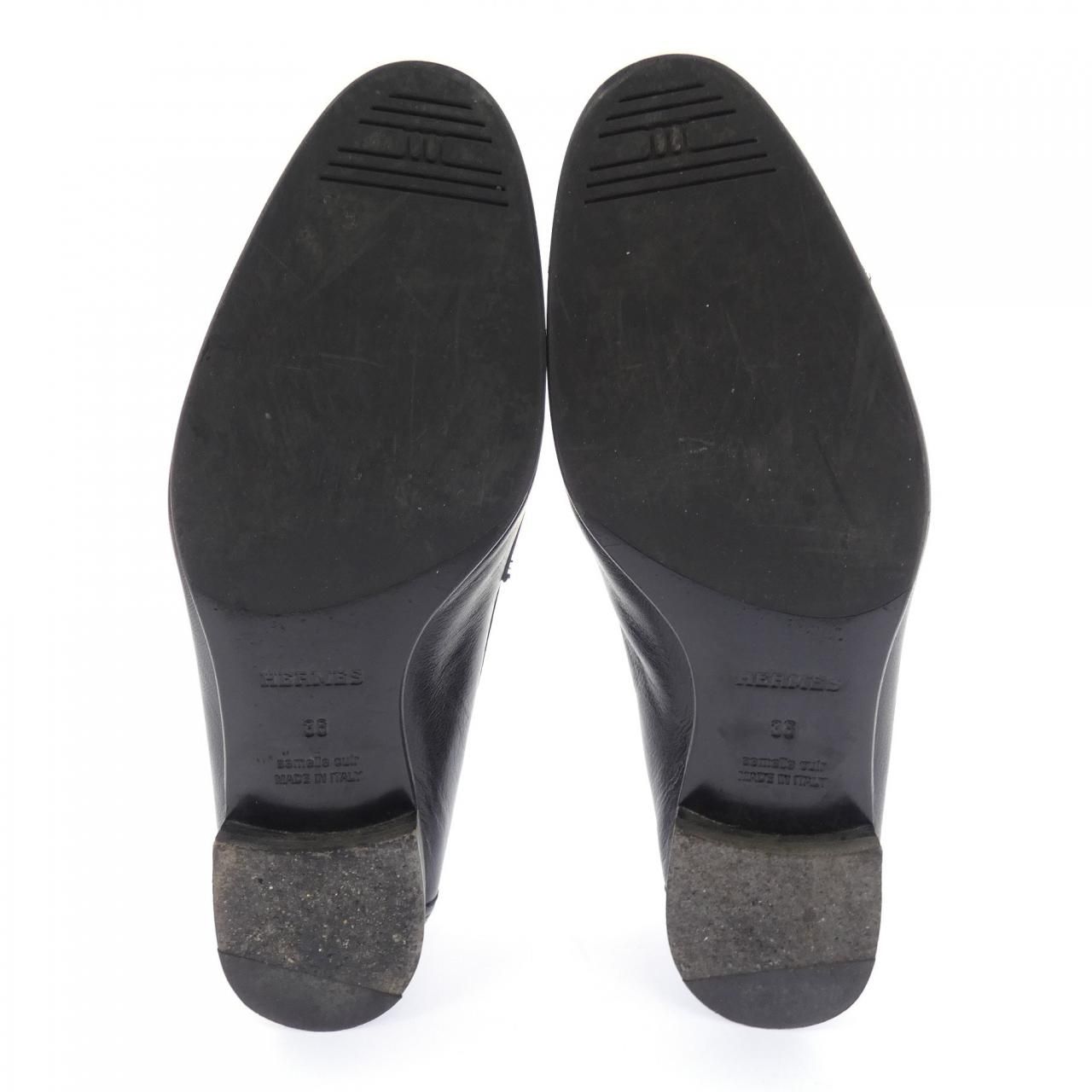 Hermes Paris Shoes Black — view 4