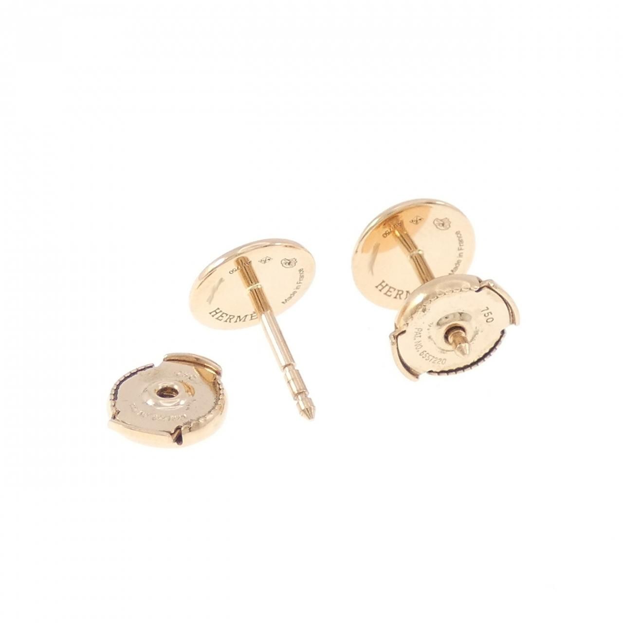 Hermes Exlibris TPM Earrings — view 3