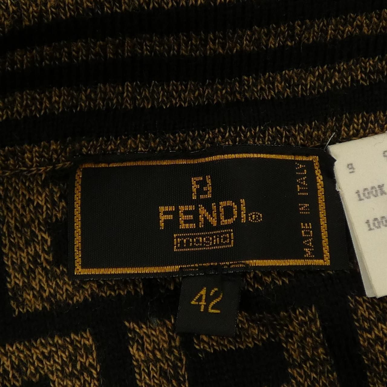 Fendi Vintage Skirt Brown — view 4