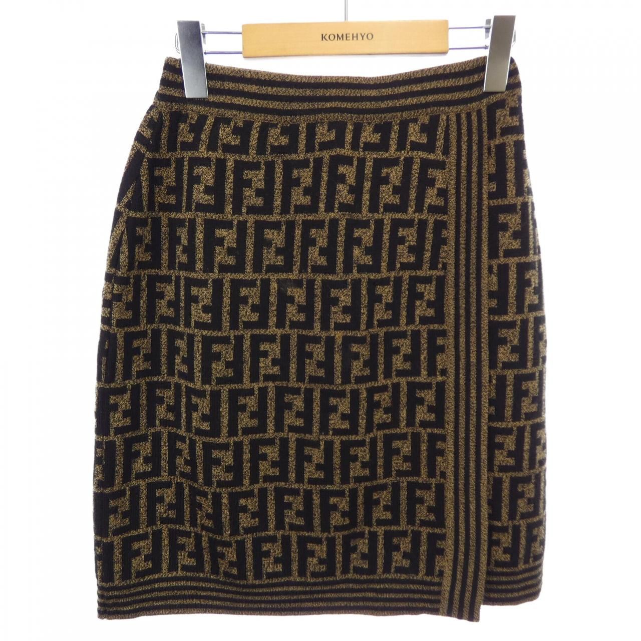 Fendi Vintage Skirt Brown