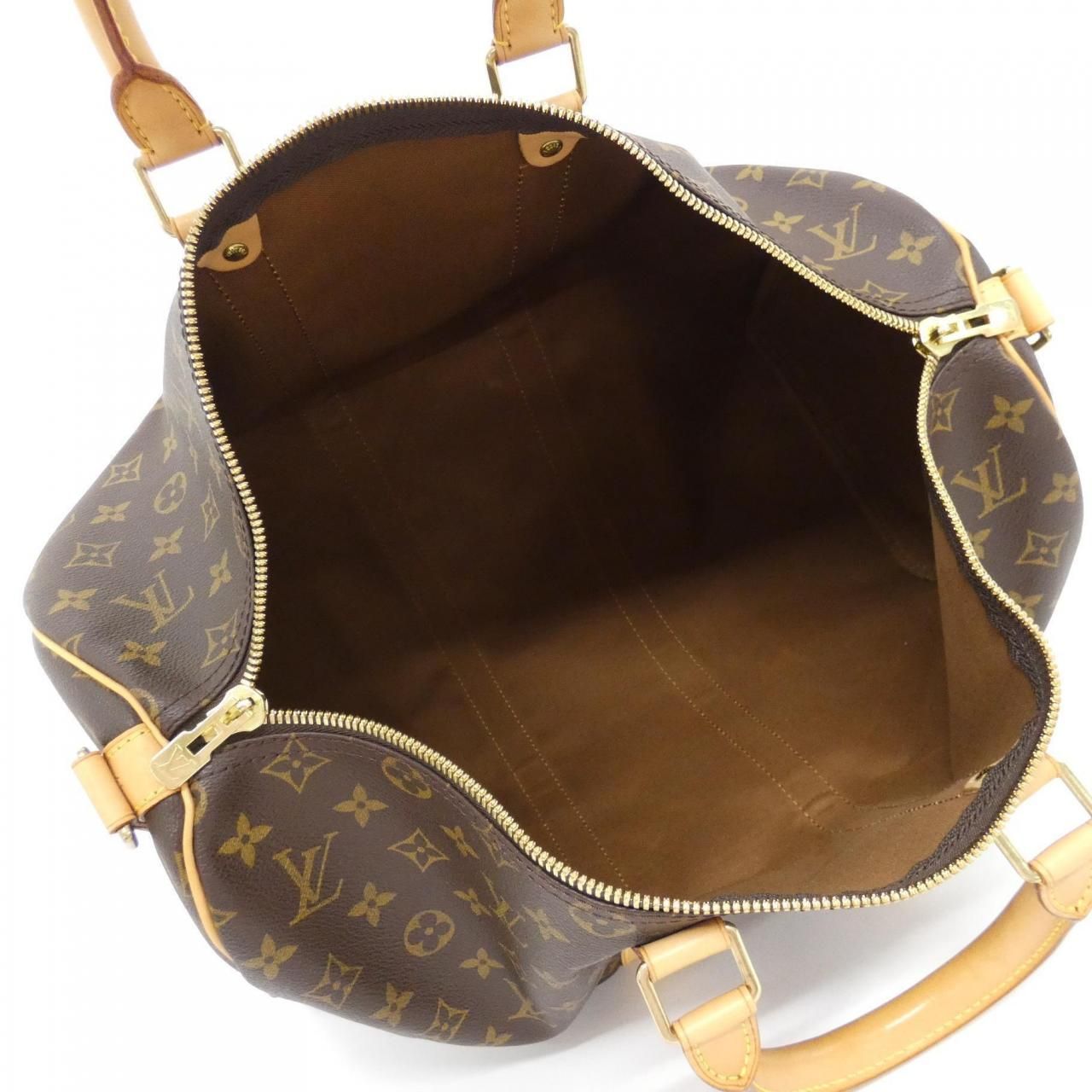 Louis Vuitton Monogram Keepall Bandouliere 45 cm Boston Bag — view 7