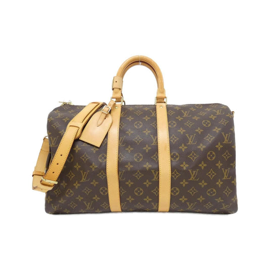 Louis Vuitton Monogram Keepall Bandouliere 45 cm Boston Bag