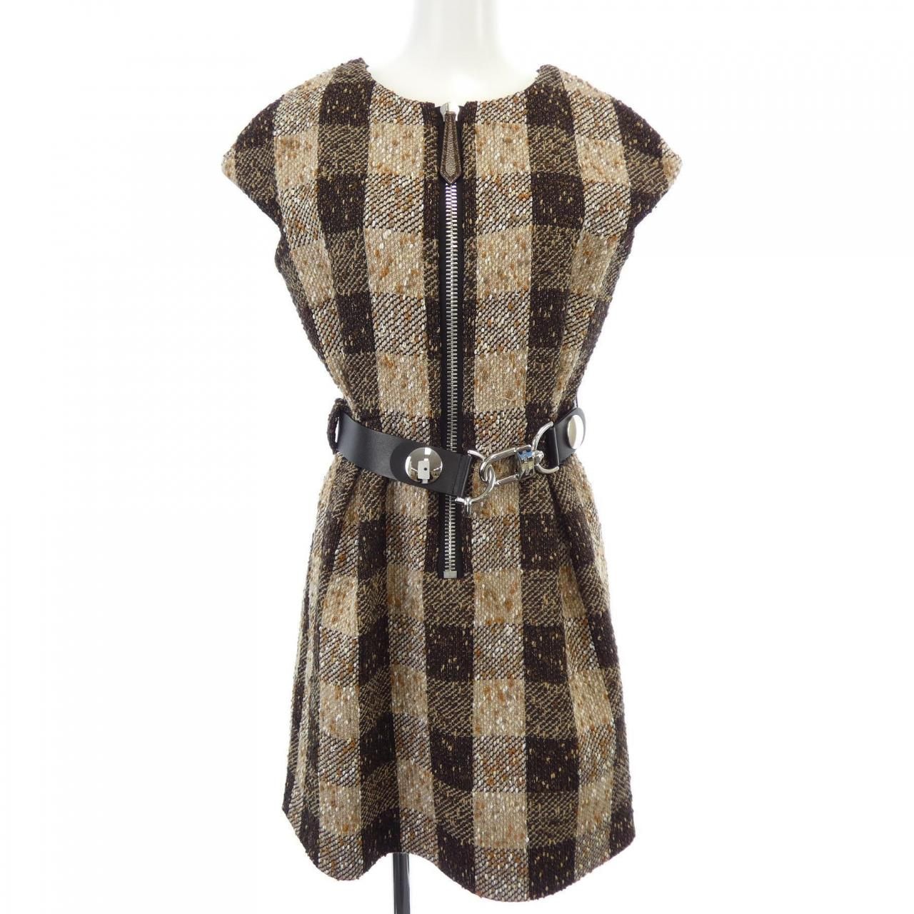 Louis Vuitton Dress Brown