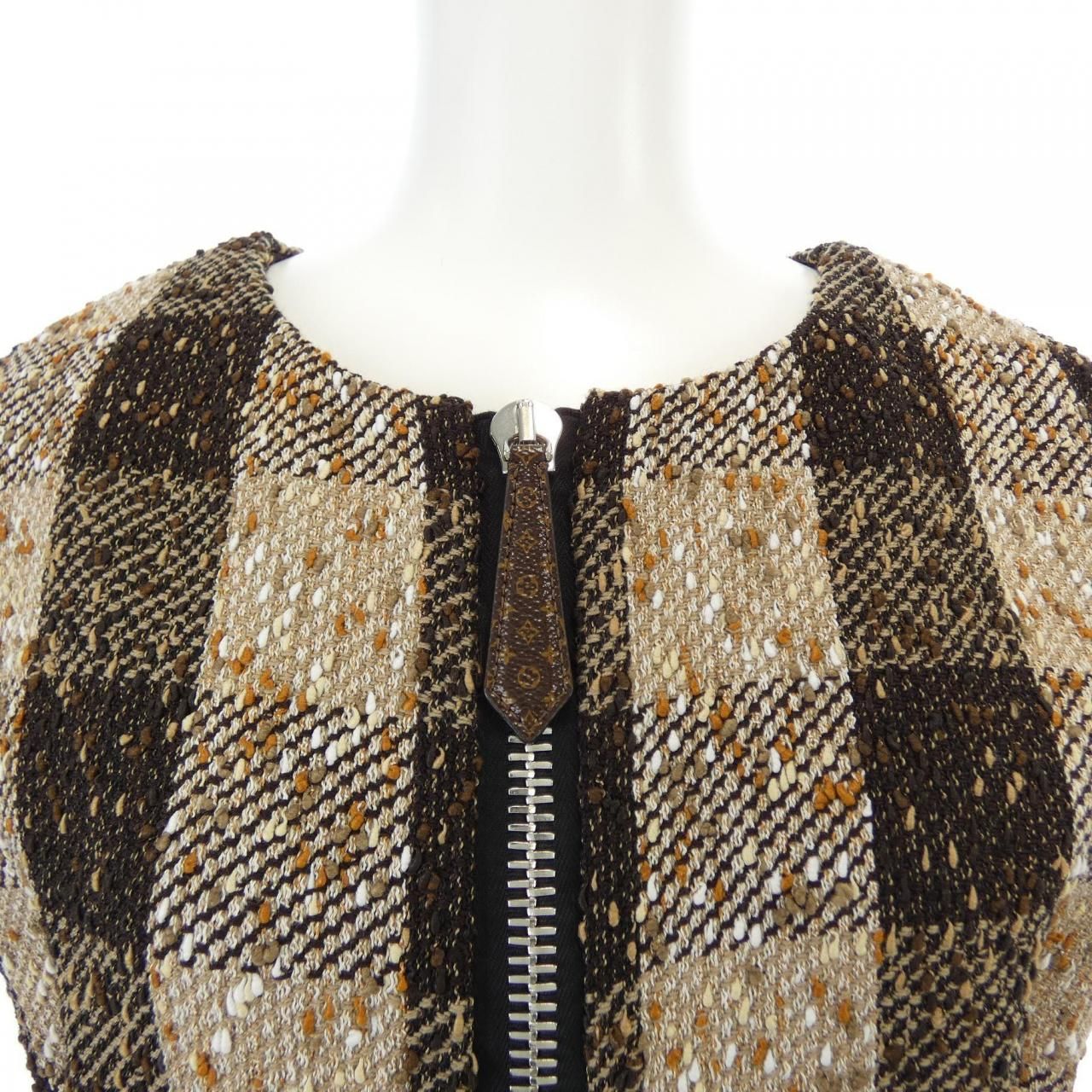 Louis Vuitton Dress Brown — view 5
