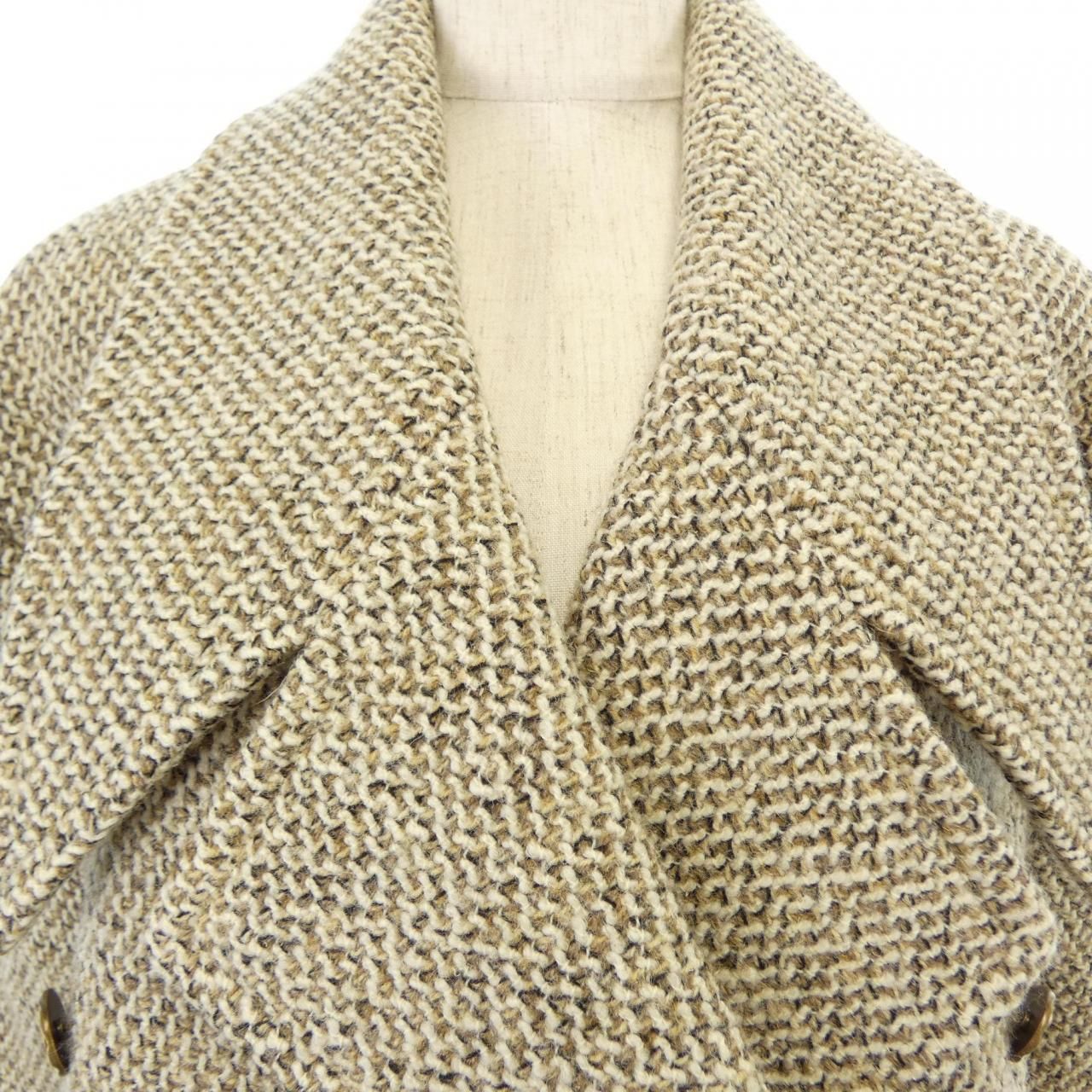 Chanel Vintage Coat Beige — view 5